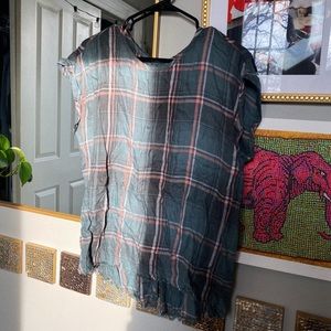 For the Republic size S plaid shirt in like new condition